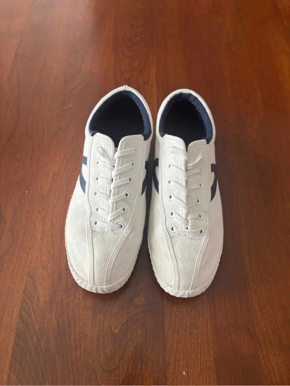 White Tretorn Canvas Women’s Sneakers  - Classic Casual Shoes